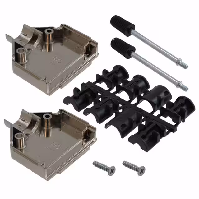 1-2198617-5 TE Connectivity AMP Connectors  Capots de connecteurs D-Sub en forme de D